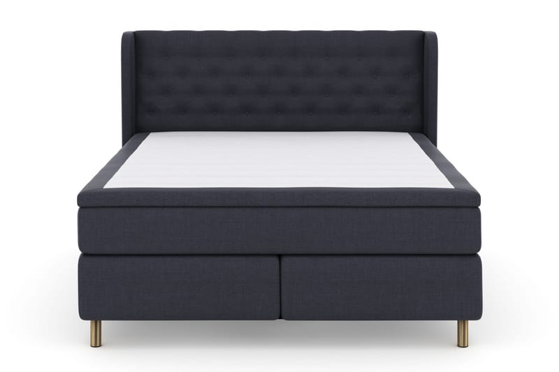 Select No 6 Komplet Sengepakke 210x210 F/M Latex/Memory - Blå/Kobber - Møbler - Senge - Kontinentalsenge