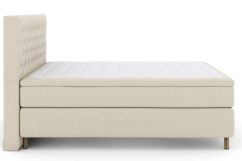 Select No 6 Komplet Sengepakke 210x210 F/M Memory/Pocket - Beige/Kobber - Møbler - Senge - Kontinentalsenge