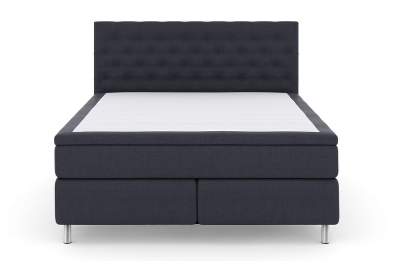 Select No 6 Komplet Sengepakke 210x210 Medium Latex/Memory - Blå/Metal - Møbler - Senge - Komplet sengepakke