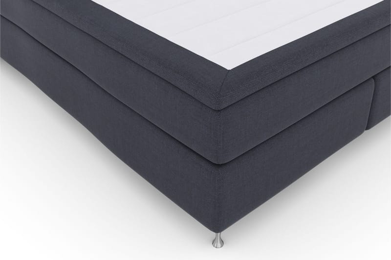 Select No 6 Komplet Sengepakke 210x210 Medium Latex/Memory - Blå/Sølv - Møbler - Senge - Kontinentalsenge