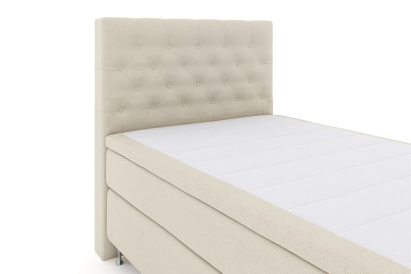 Select No 6 Kontinentalseng 120x200 hård Watergel - Beige/sølv - Møbler - Senge - Kontinentalsenge