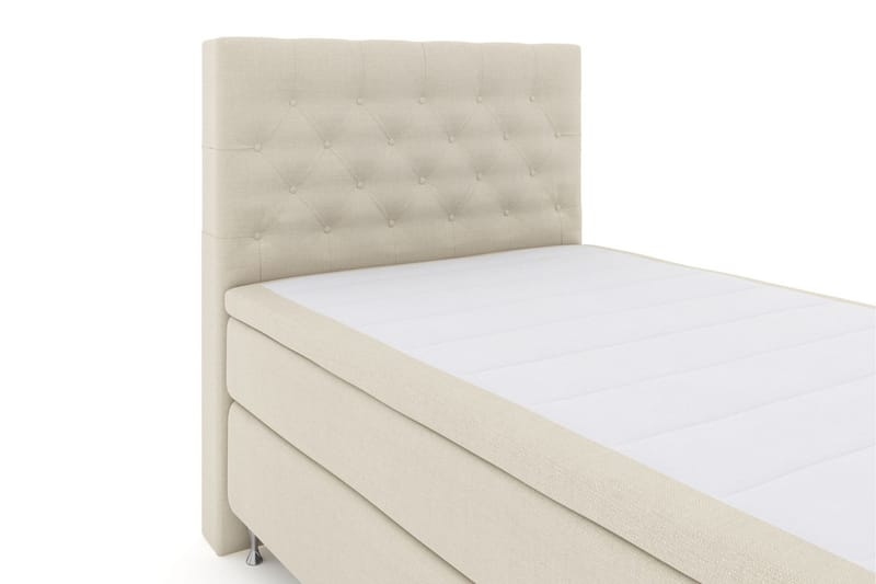 Select No 6 Kontinentalseng 120x200 hård Watergel - Beige/sølv - Møbler - Senge - Kontinentalsenge