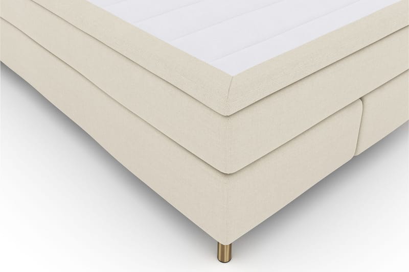 Select No 6 Kontinentalseng 140x200 hård/Medium Latex/Memory - Beige/kobber - Møbler - Senge - Kontinentalsenge