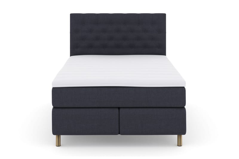 Select No 6 Kontinentalseng 160x200 hård Memory/Pocket - Blå/kobber - Møbler - Senge - Kontinentalsenge