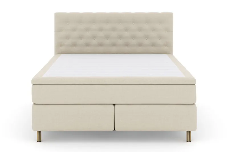 Select No 6 Kontinentalseng 180x200 hård Latex/Memory - Beige/kobber - Møbler - Senge - Kontinentalsenge