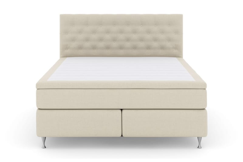 Select No 6 Kontinentalseng 180x200 hård Latex/Memory - Beige/sølv - Møbler - Senge - Kontinentalsenge