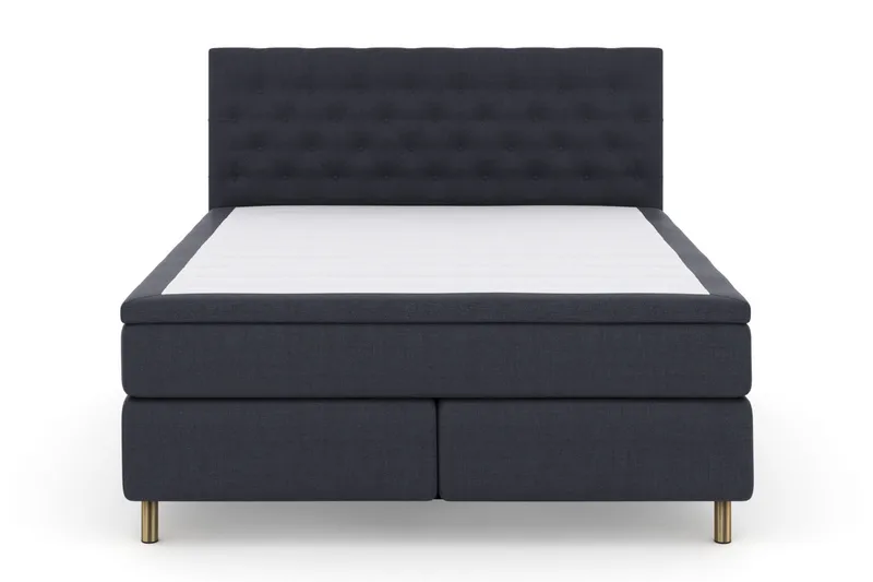 Select No 6 Kontinentalseng 210x210 hård/medium Memory/Pocke, Blå/kobber