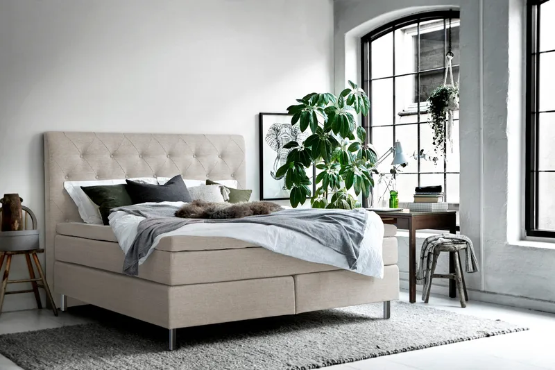 Smögen kontinentalseng 150x200 cm - Møbler - Senge - Kontinentalsenge