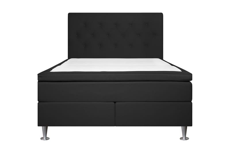 Strömstad Kontinentalseng 140x200, Mørkegrå