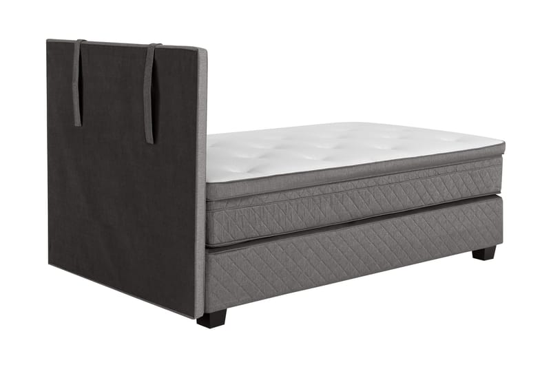 Sundborn Kontinentalseng 140x200 - Grå - Møbler - Senge - Kontinentalsenge