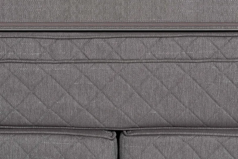 Sundborn Kontinentalseng 210x210 valgbar - Grå - Møbler - Senge - Kontinentalsenge