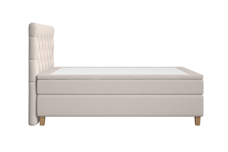 Superior Luksus Kontinentalseng 120x200 - Beige - Møbler - Senge - Kontinentalsenge