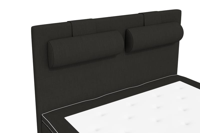 Superior Luksus Kontinentalseng 120x200 - sort - Møbler - Senge - Kontinentalsenge