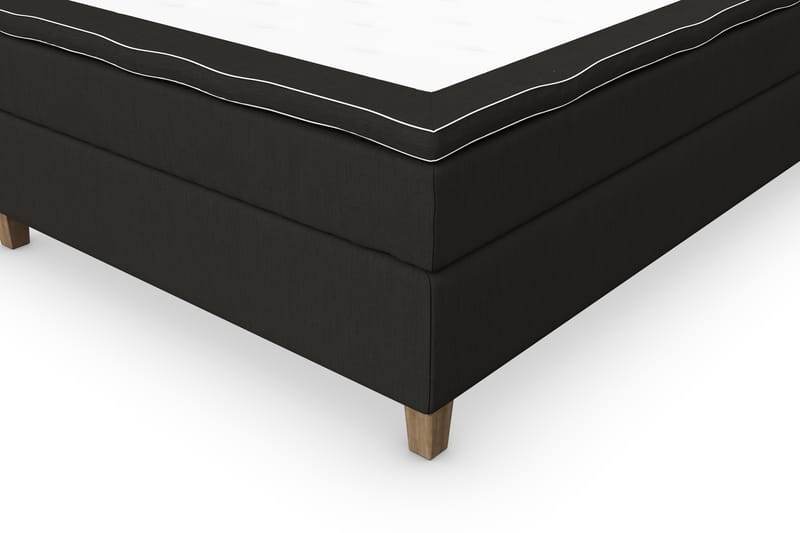 Superior Luksus Kontinentalseng 120x200 - sort - Møbler - Senge - Kontinentalsenge