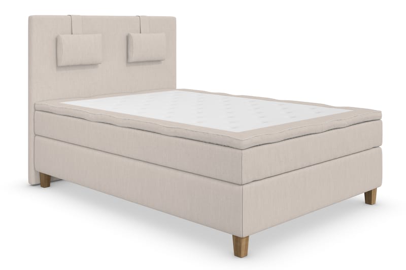 Superior Luksus Kontinentalseng 140x200 - Beige - Møbler - Senge - Kontinentalsenge