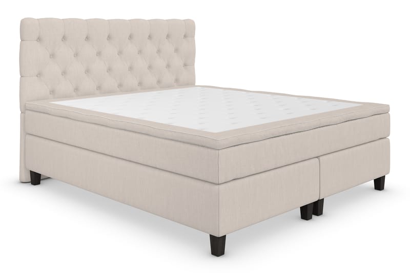 Superior Luksus Kontinentalseng 160x200 - Beige - Møbler - Senge - Kontinentalsenge