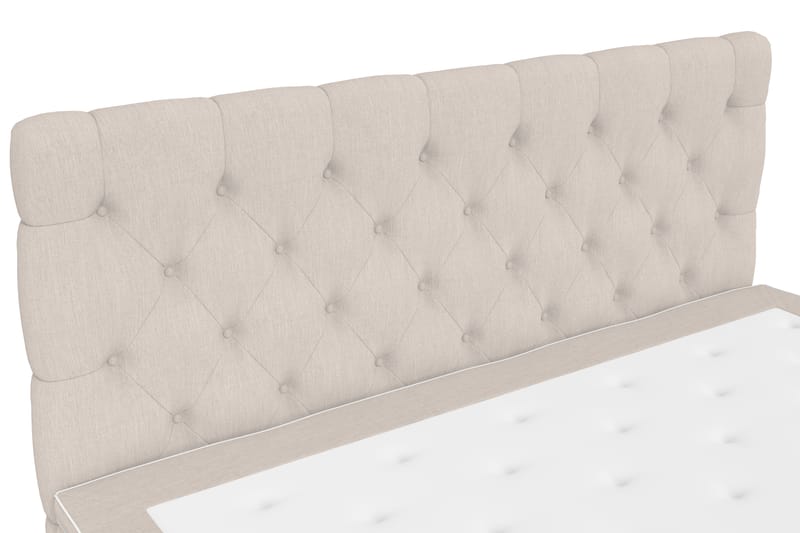 Superior Luksus Kontinentalseng 160x200 - Beige - Møbler - Senge - Kontinentalsenge
