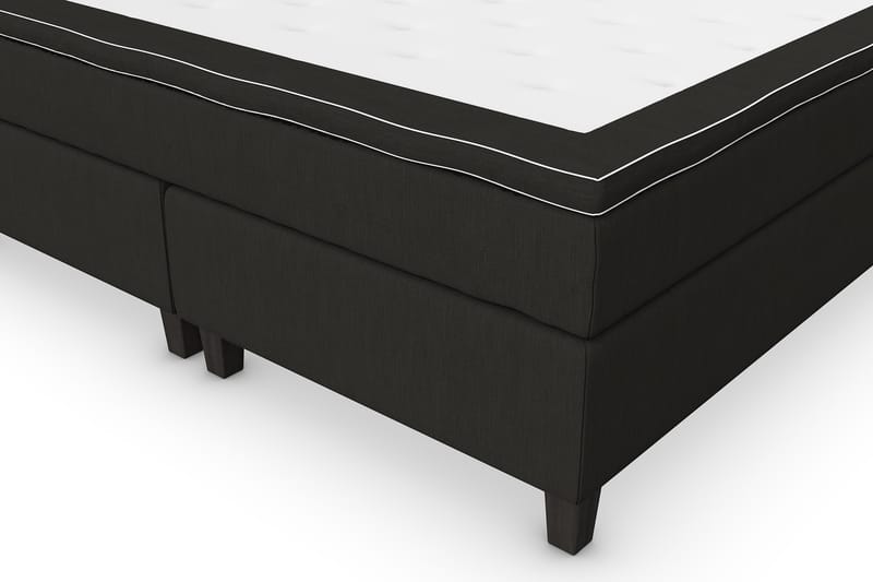 Superior Luksus Kontinentalseng 160x200 - sort - Møbler - Senge - Kontinentalsenge