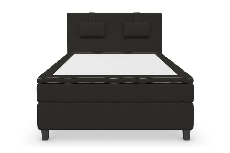 Superior Lyx Komplet Sengepakke 120 cm Sort - Sorte Ben - Møbler - Senge - Komplet sengepakke