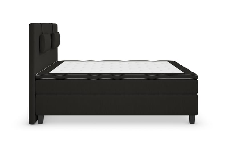 Superior Lyx Komplet Sengepakke 120 cm Sort - Sorte Ben - Møbler - Senge - Komplet sengepakke