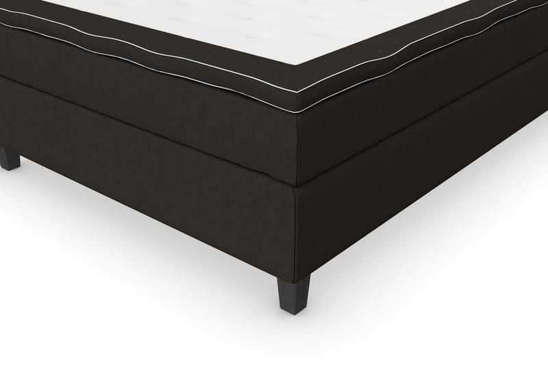 Superior Lyx Komplet Sengepakke 120 cm Sort - Sorte Ben - Møbler - Senge - Komplet sengepakke
