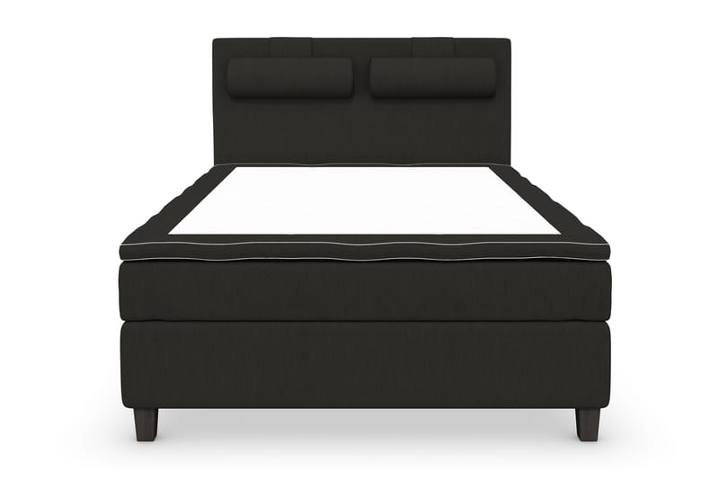 Superior Lyx Komplet Sengepakke 120 cm Sort - Sorte Ben - Møbler - Senge - Komplet sengepakke