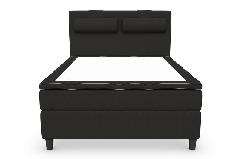 Superior Lyx Komplet Sengepakke 140 cm Sort - Sorte Ben - Møbler - Senge - Komplet sengepakke