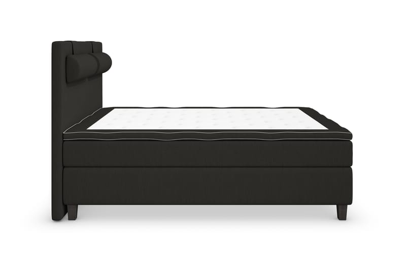 Superior Lyx Komplet Sengepakke 140 cm Sort - Sorte Ben - Møbler - Senge - Komplet sengepakke