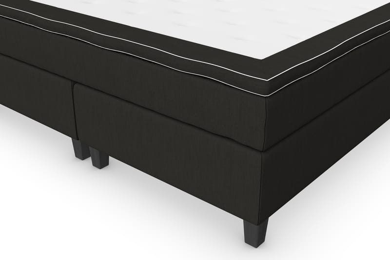 Superior Lyx Komplet Sengepakke 180 cm Sort - Sorte Ben - Møbler - Senge - Komplet sengepakke