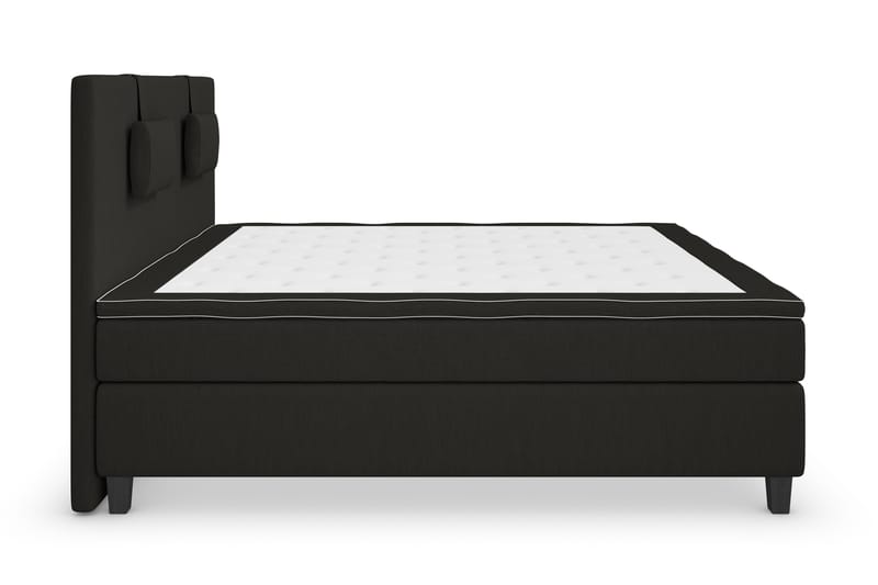 Superior Lyx Komplet Sengepakke 180 cm Sort - Sorte Ben - Møbler - Senge - Komplet sengepakke