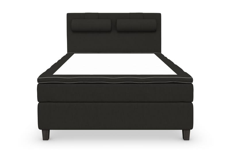 Superior Lyx Kontinentalseng 140x200 cm Sort - Sorte Ben - Møbler - Senge - Kontinentalsenge