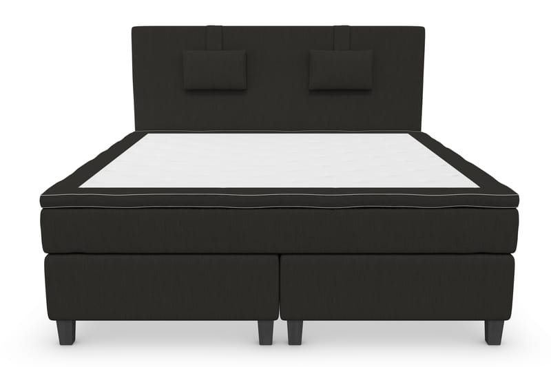 Superior Lyx Kontinentalseng 180x200 cm Sort - Sorte Ben - Møbler - Senge - Kontinentalsenge