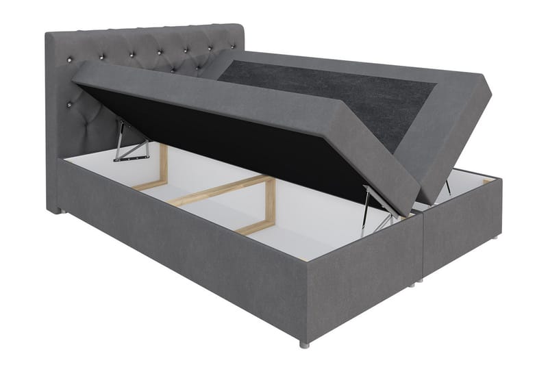 Undredal kontinentalseng 160x200 - Hvid - Møbler - Senge - Kontinentalsenge