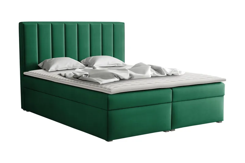 Valasco Kontinentalseng 180x200 cm - Grøn - Møbler - Senge - Kontinentalsenge