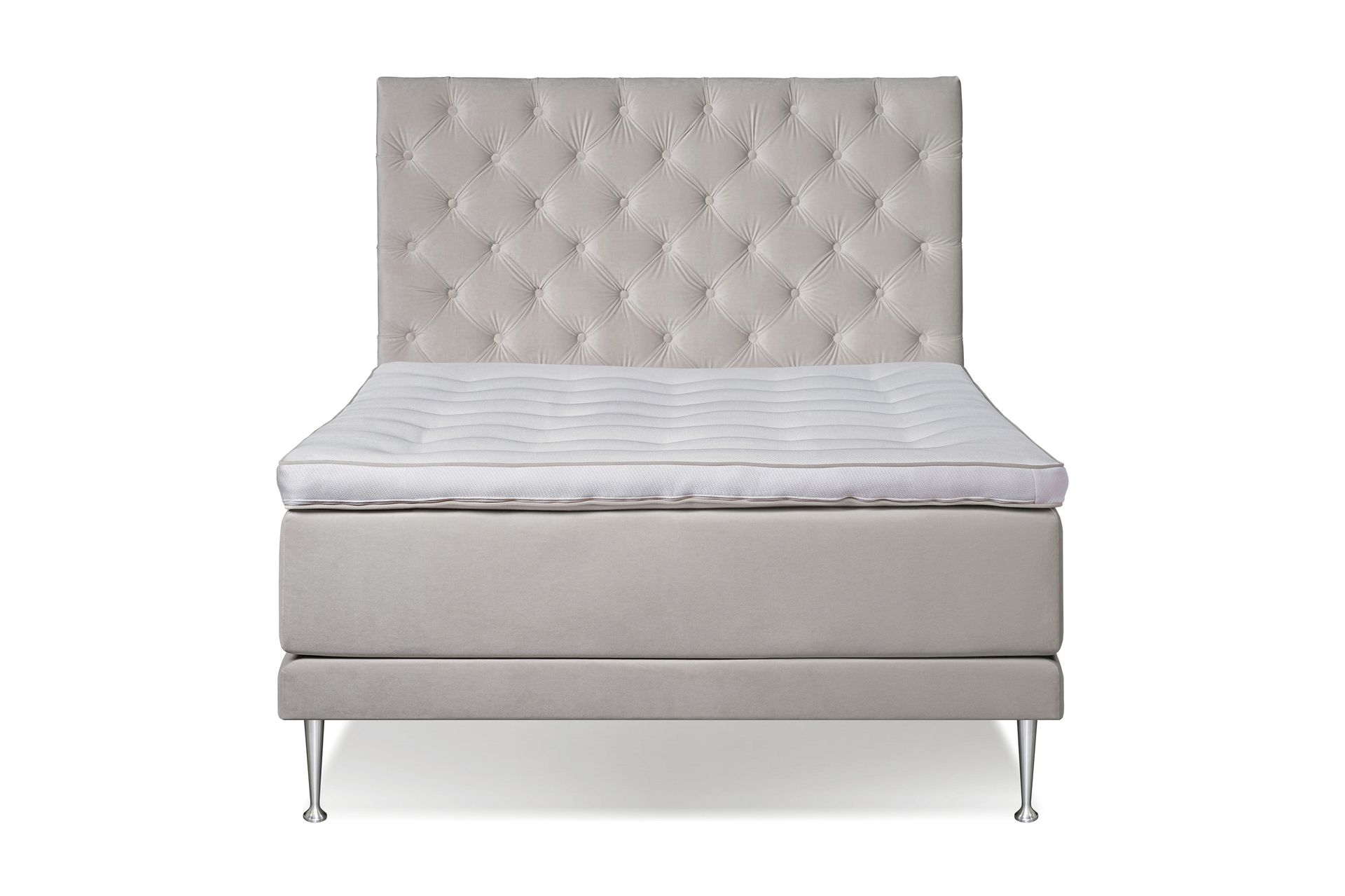 Victoria Komplet sengepakke 140x200 - Lyserød - Møbler - Senge - Komplet sengepakke