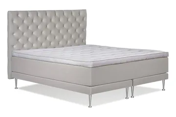 Victoria Komplet sengepakke 180x200 - Lyserød - Møbler - Senge - Kontinentalsenge