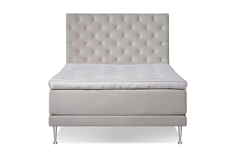 VICTORIA Kontinentalseng 140 - Lyserød - Møbler - Senge - Kontinentalsenge