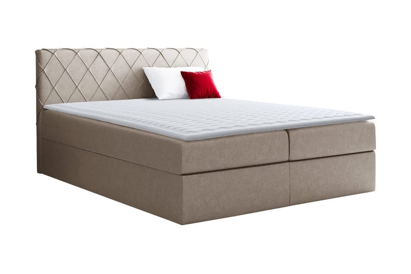 Korshavn kontinentalseng 180x200, Beige