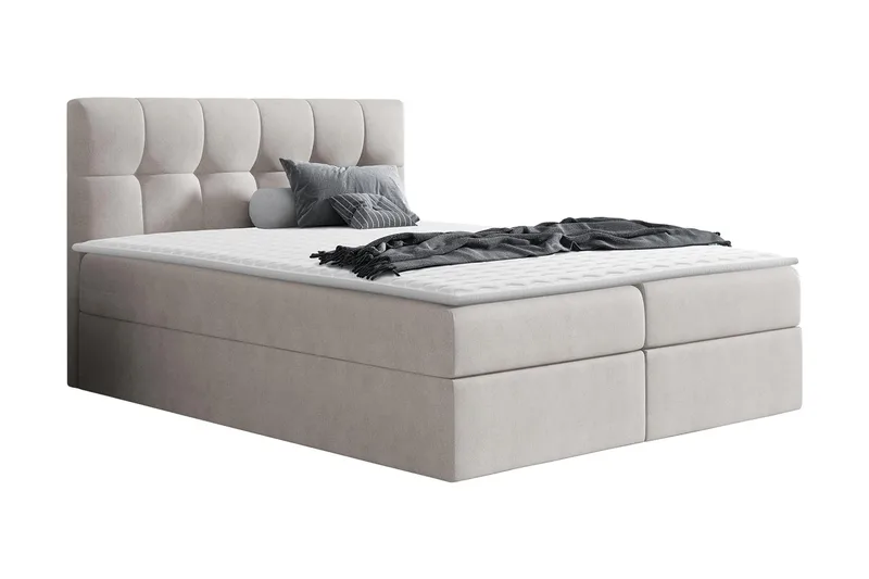 Kramvik kontinentalseng 120x200, Beige