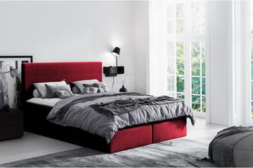 Laargard / Cosmo Sengepakke Kontinentalseng 160x200 cm - Rød - Møbler - Senge - Komplet sengepakke
