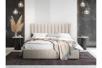 Laargard / Cosmo Sengeramme 120x200 cm - Beige - Møbler - Senge - Sengeramme & sengestel