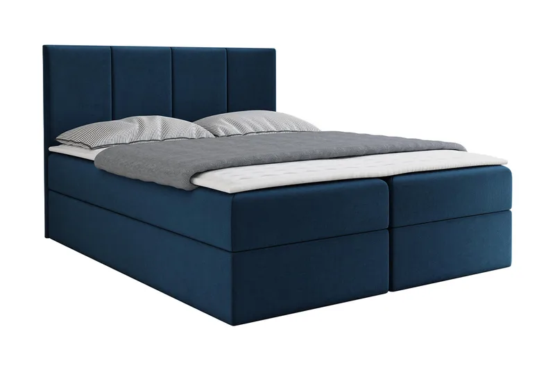 Laggano Kontinentalseng 140x200 cm + Topmadras, Sort