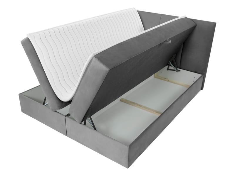 Laggano sengepakke kontinentalseng 180x200 cm - taupe - Møbler - Senge - Komplet sengepakke