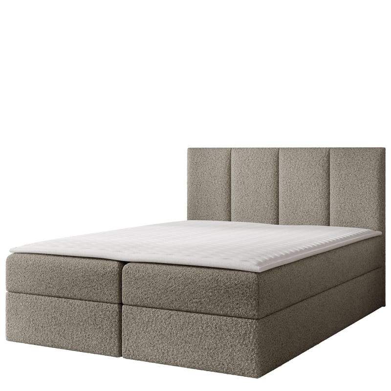 Laggano sengepakke kontinentalseng 180x200 cm, taupe