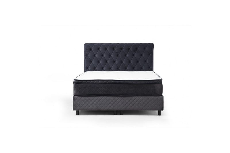 Lamoon Komplet Sengepakke 120x200 cm - Antracit - Møbler - Senge - Komplet sengepakke