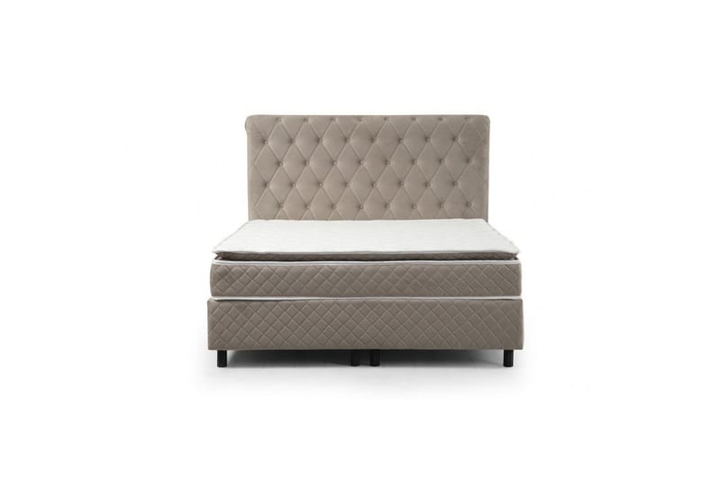 Lamoon Komplet Sengepakke 120x200 cm - Beige - Møbler - Senge - Komplet sengepakke
