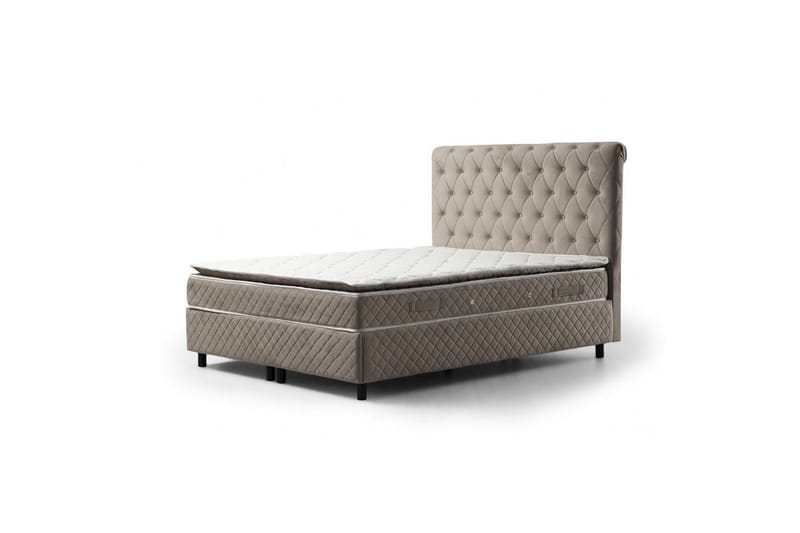 Lamoon Komplet Sengepakke 120x200 cm - Beige - Møbler - Senge - Komplet sengepakke