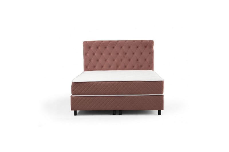 Lamoon Komplet Sengepakke 120x200 cm - Blush pink - Møbler - Senge - Komplet sengepakke