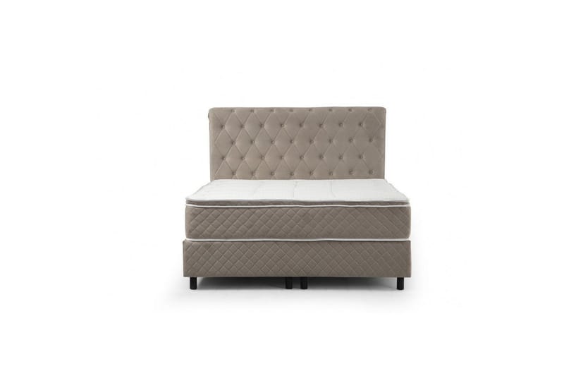 Lamoon Komplet Sengepakke 150x200 cm - Beige - Møbler - Senge - Komplet sengepakke