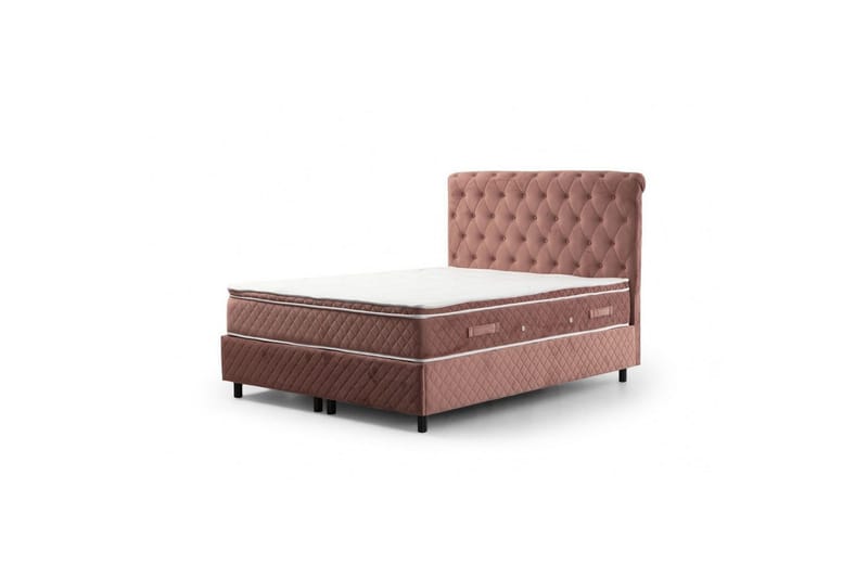 Lamoon Komplet Sengepakke 150x200 cm - Blush pink - Møbler - Senge - Komplet sengepakke